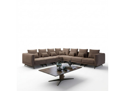 Wunnzëmmer Garnitur 3tlg Ariichtung Holz Dësch Designer Bäistelltisch