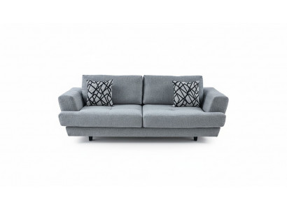 Wunnzëmmer Design 3-Sëtzer Grou Sofa Modern Luxus Stoffsofa Exklusiv