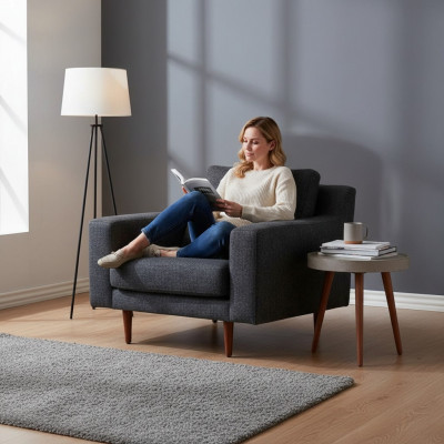 Groue Wohnzimmer Polstersëtz Designer Einsëtz Luxus 1-Sëtz 2tlg