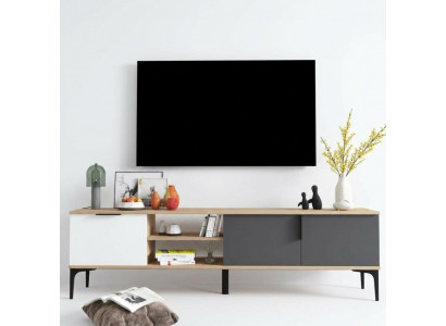 Lowboard RTV TV-Stänn Modernen Design Rektangulär Holzmaterial Luxusdesign