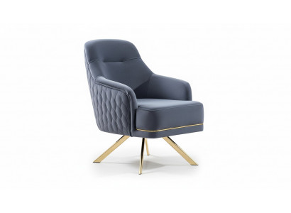 Bloen Eensëtzer Designer Miwwelstéck Edelstolssessel Wunnzëmmer Miwwelen
