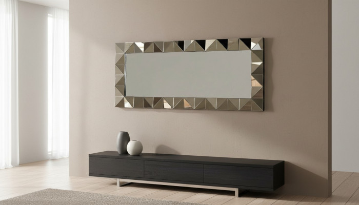 Luxusspigel Gro Modern Design Wandspigel Miwwelen Wunnzëmmer Neie Ariichtung