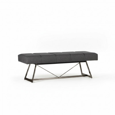 Designer Bank Polsterbank Modern Hocker Sëtzmiwwel Sëtzbänken Stoff Neit Miwwel