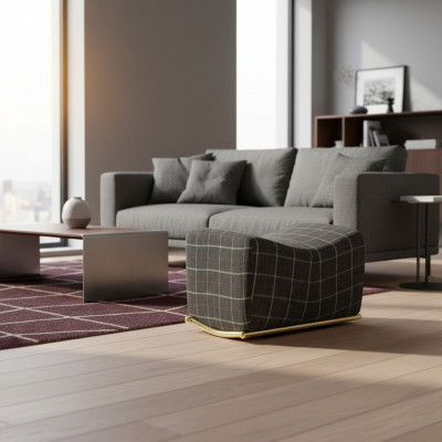 Modern Hocker Wunnzëmmer Ariichtung Neie Designer Miwwelen Polsterbänk