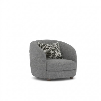 Groen Designer-Fauteuil Sëtzmiwwelen Polsterméiwwel Wunnzëmmer Neiaart Sëtz Ariichtung