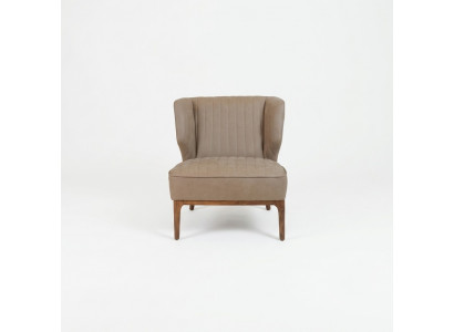 Grau Fauteuil Designer Sëtz Canapé Modern Wunnzëmmer Polstermöbel Nei