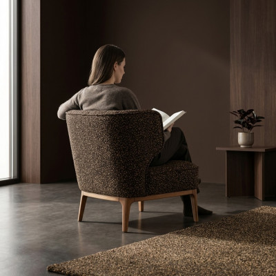 Fautteuil Canapé Këssen Sëtz Designer Textil Wunnzëmmer Canapéen Nei Ariichtung