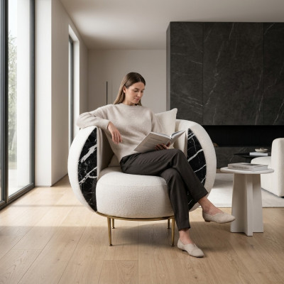 Design Wunnzëmmer Sëtz Luxus Couch Nei Polster Modern Textil Nei Polstermiwwele