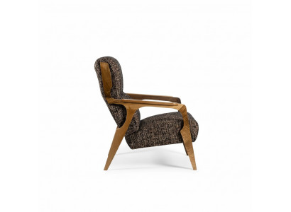 Luxus Sëtzfauteuil Livingroom Sëtz Stoff Polyester Stil Modern Design Neit