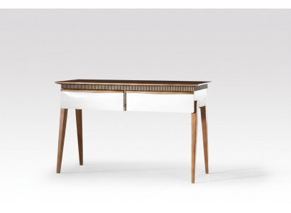 Wunnzëmmer Braun Konsolendësch Modern Holz Dësch Konsol Luxus Design