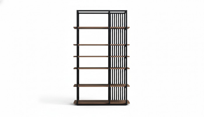 Modern Bicherregal Luxus Bicherschaf Miwwelen Regal Wunnzëmmer Ariichtung
