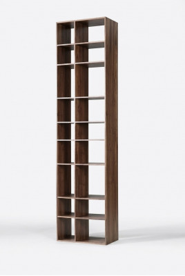 Modern brong Holz Bicherregal Wunnzëmmer Regaler Ariichtung nei Miwwelen