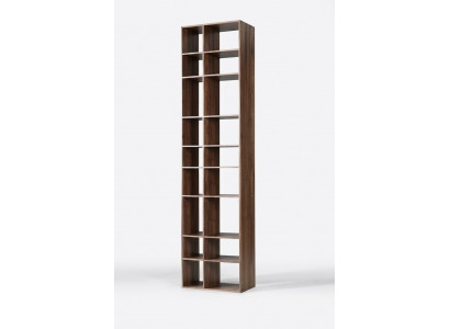 Modern brong Holz Bicherregal Wunnzëmmer Regaler Ariichtung nei Miwwelen