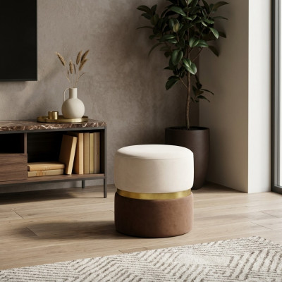 Wunnzëmmer Design Fouss-Schemel Sëtzschemel Modern Schemel Polster Nei
