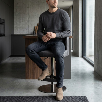 Iesszëmmer Luxus Stull Ariichtung Sëtzmiwwel Modern Designer Miwwelen