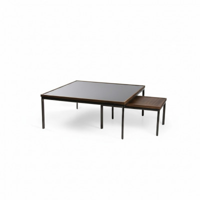 Design Holz 2x Dësch fir d'Wunnzëmmer Luxus Kaffisdësch Dëscher Neie Miwwel