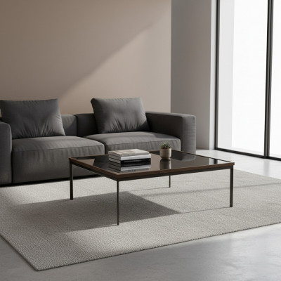 Braun Miwwelen Design Dësch Wunnzëmmer Luxus Dësch Ariichtung Nei