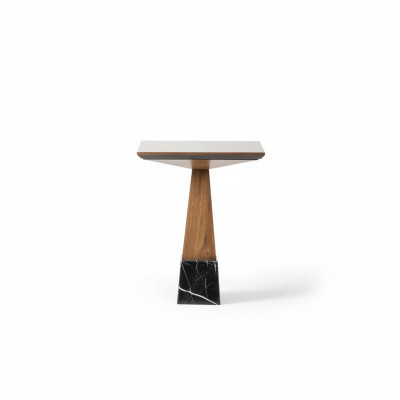Neien Holzbäizdësch Design Modern Ariichtung Dësch Wunnzëmmer Kaffisdësch