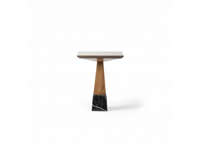 Neien Holzbäizdësch Design Modern Ariichtung Dësch Wunnzëmmer Kaffisdësch