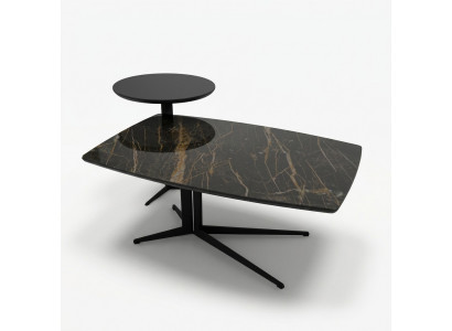 Luxus Wunnzëmmer Komplett Dësch Couchtisch Bäitëscht Design Miwwelen