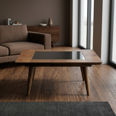 Modern Miwwelen Wunnzëmmer Dësch Design Ariichtung Kaffisdësch
