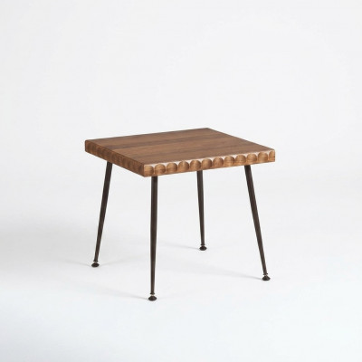 Holz Bäiztelltësch Wohnzimmer Modern Miwwelen Kaffisdësch Ariichtung Nei