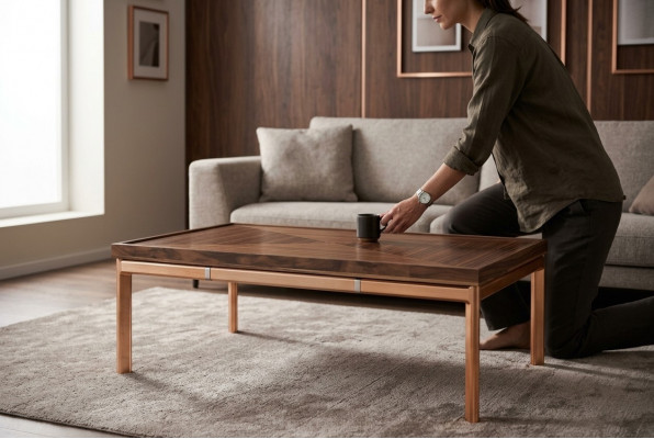 Design Miwwel Niewendësch Wunnzëmmer Canapé Dësch Modern Ariichtung
