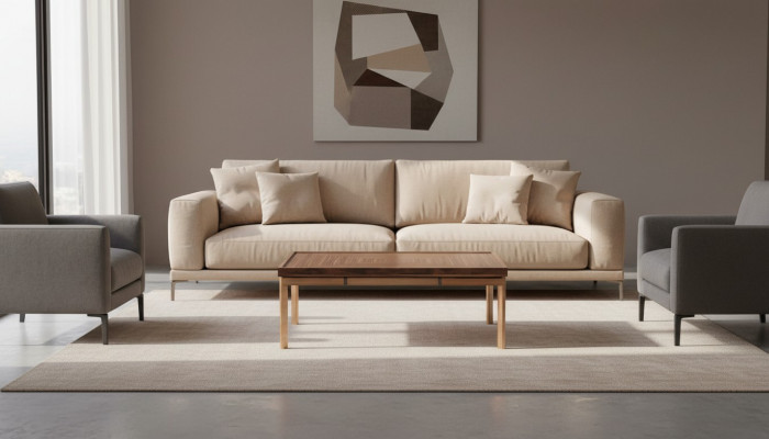 Design Miwwel Niewendësch Wunnzëmmer Canapé Dësch Modern Ariichtung