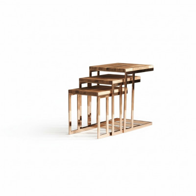Moderne Komplett 3tlg Niewentisch Ariichtung Wunnzëmmer Design Miwwel