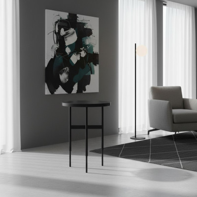 Nei Luxus Miwwelen Ronnen Säitentafel Wunnzëmmer Design Kaffisdësch Dësch
