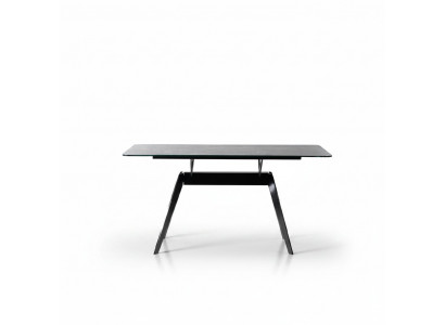 Iesszëmmer Luxus Iessdësch Neien Dësch Modern Design Miwwelen Metallesch Ariichtung