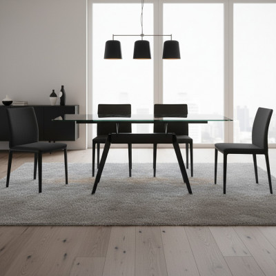 Modernen Dësch Iesszëmmer Iessdësch Ariichtung Miwwelen Design Luxus Neit