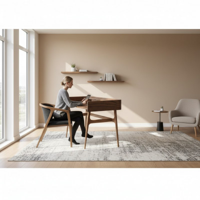 Design Schreifdësch Schlofzëmmer Luxus Stull Holz Computerdësch Ariichtung