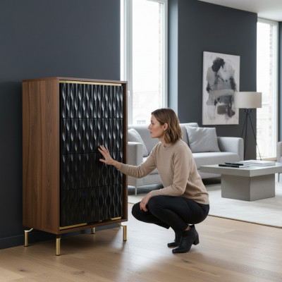Schlofkummer Modern Kommode Holzmöbel Kommodeschaf Anrichtung