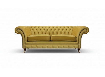 Sofa Zwéesëtzeger Couch Chesterfield Wunnzëmmer Modern Miwwelen Polstermiwwelen