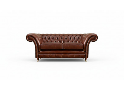 Chesterfield Sofa Zweesëtzer Canapé Wunnzëmmer Polsterméibel Nei Ariichtung