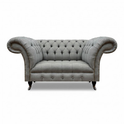Stuff Zweisitzer Still Disbeck Luxus Chesterfield Sëtz Polstermöbel Textil