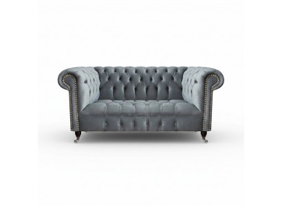 Sofa Zweesëtzer Luxus Miwwelen Wunnzëmmer Couch Ariichtung Chesterfield Sëtz