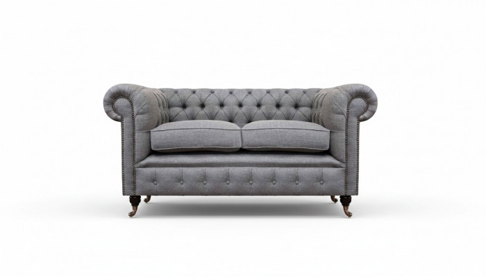 Design Sofa Këssen Canapé Gro Luxus Textil Zweisëtzer Sofasen Chesterfield