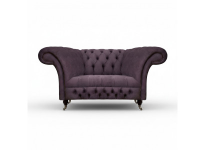 Chesterfield Fauteuil Polstermeubel Wunnzëmmer Polstersëtz Luxus Stoff Nei