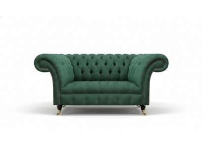Wunnzëmmer Sofa Gréng Zweisëtzer Sofas Polstermöbel Chesterfield Nei