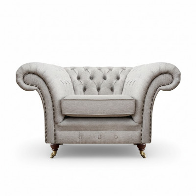 Wunnzëmmer Luxus Still Polsterméiwel Nei Gro Sëtz Textil Chesterfield