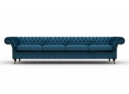 Wunnzëmmer Chesterfield Ariichtung Polstermebel Sofa Canapé Véiersëtzer Neien