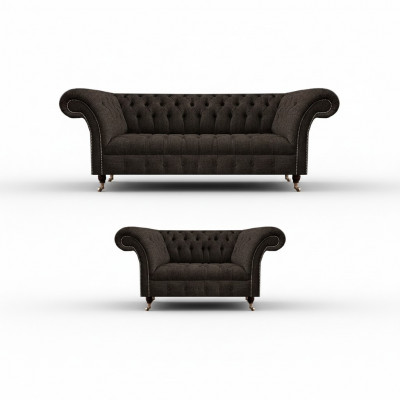 Designer Komplett Luxus Sofas Polster Couch Designer Komplett Chesterfield