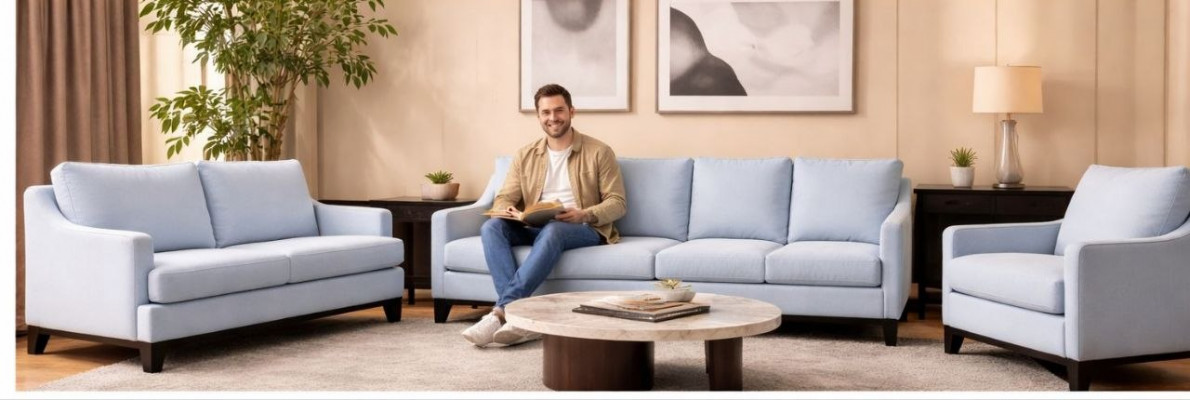 Wäiss Luxus Sofagarnitur 3tlg Komplett Sofaen Ariichtung Fauteuil Wunnzëmmer