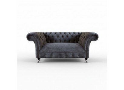 Luxus Canapé Zweesëtzeger Couch Gepolsterte Miwwelen Wunnzëmmer Gro Sofas Chesterfield