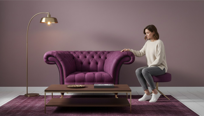 Ariichtung Luxus Sëtzmiwwel Miwwelen Wunnzëmmer Nei Sëtz Polster Miwwel Chesterfield