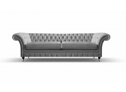 Luxus Sofa Canapé Zwee-Sëtzer Wunnzëmmer Chesterfield Designer Polster Gro