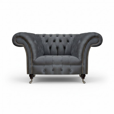 Chesterfield Modernen Griichen Fauteuil Designer Wunnzëmmer Edle Leesessel