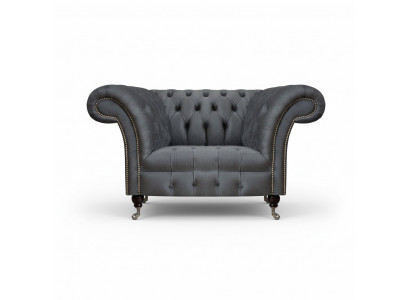 Chesterfield Modernen Griichen Fauteuil Designer Wunnzëmmer Edle Leesessel